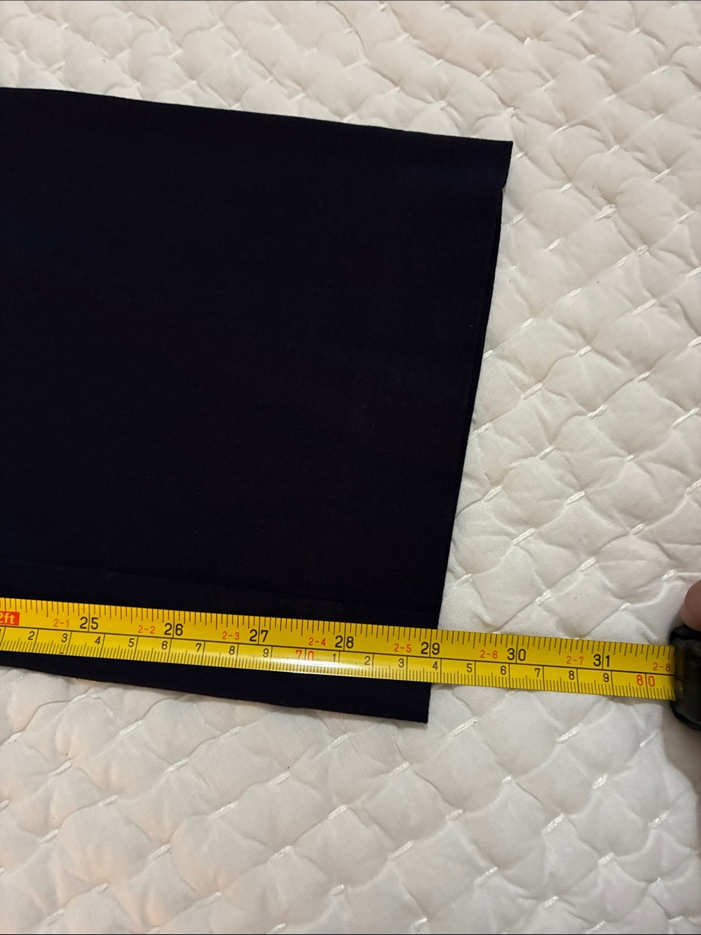 Liz Claiborne Navy Blue Straight-Leg Trousers Lisa Size 12 - Picture 6 of 7